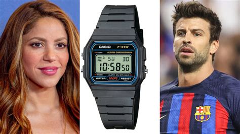 hai scambiato un rolex per un casio|Shakira contro Piqué, testo e traduzione della canzone .